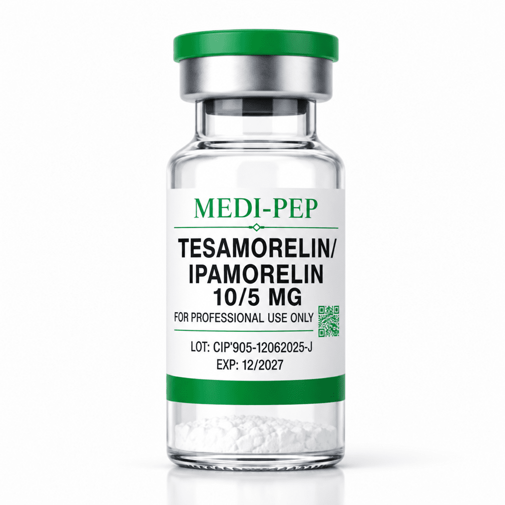 2x Blend Tesamorelin (10mg) + Ipamorelin (5mg)